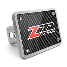 Chevrolet Z71 Graphic Carbon Fiber Look Billet Aluminum 2 inch Tow Hitch Cover picture