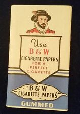 Vintage B & W  Cigarette Rolling Papers for a perfect cigarette BLUE COVER  picture