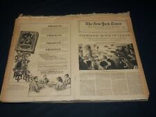 1920-1923 NEW YORK TIMES SUNDAY MAGAZINE SECTIONS LOT OF 30 ISSUES - NTL 107 picture