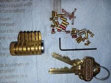 Schlage Everest Cutaway Lock Cylinder  2x C123 Keys + EZ Swap Pins & Drivers picture