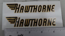  Hawthorne tank decals Black with Gold outline picture