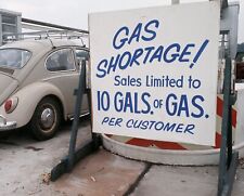 1973 GAS SHORTAGE SIGN Photo  (212-m) picture