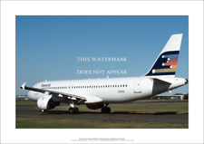 Ansett Airlines Airbus A320-211 A3 Art Print – Sydney – 42 x 29 cm Poster picture