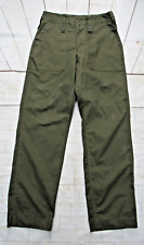 Vintage British Army Lightweight Olive Green Uniform trousers W31