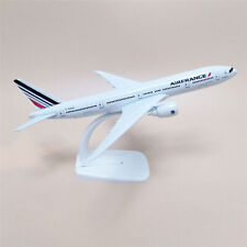 Airplane Model Plane Air France Boeing B777 Airlines Aircraft Metal Alloy 20cm  picture