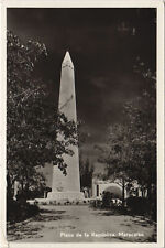 PC VENEZUELA, MARACAIBO, PLAZA DE LA REP, Vintage REAL PHOTO Postcard (b43473) picture