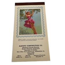 May 1953 Pin-Up Calendar Notepad Swing Happily Gil Elvgren Brown & Bigelow USA picture