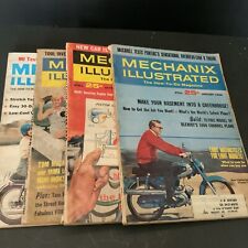 3 Mechanix Illustrated Magazines 1966 Issues And One 1970, Motorcycles picture