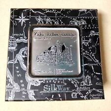 Silk way 6 Cup Coasters Cup Holders Set Empire National Souvenirs Kazakhstan Map picture