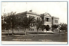 1910 Central High School McCook Nebraska NE Antique RPPC Photo Postcard picture