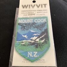 VTG MOUNT COOK New Zealand Sew On Patch picture