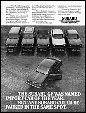 1975 Subaru GF Hardtop Car of the year sedan coupe retro photo print ad ads4 picture