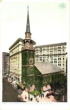 Old South Meeting House and Old South Building, Boston Massachusetts Postcard picture