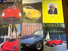 Cavallino Magazine Lot of 6 Issues #40 42 43 44 46 47 Nice Condition picture