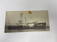 Vintage 1966 1967 USCGC Laurel Christmas Card List of Crewmen WLB-291 Ship Photo picture