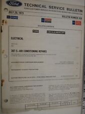 July 20, 1973 FORD Technical Service Bulletin Number 45A   BIS picture