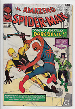 AMAZING SPIDER-MAN #16 (1964). 1st Spidey & Daredevil meeting. Ringmaster. picture
