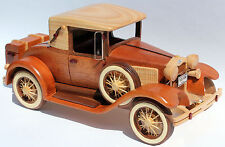 Woodworking plan for a makings 1930 Ford Model A automobile             picture