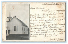 1905 East Haverhill Church Pike Christmas Whooping Cough PMC Postcard picture