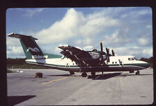 Dupe 35mm airline slide Wideroe Dash 7 LN-WFE [3121] picture