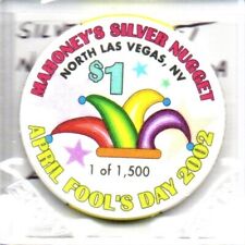 Silver Nugget Casino 2002 LTD LV Nevada 1 Dollar Gaming Chip as pictured picture