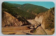 Spectacular Interchange of Highways US 6 & 40, Idaho Springs, Colorado Postcard picture