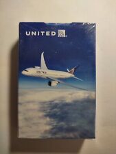 NEW United Airlines Boeing 787 Dreamliner Playing Cards Rare Benefits Charity  picture
