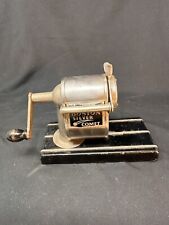 Vintage Art Deco Boston Silver Comet Tabletop Pencil Sharpener, Tested Works EXC picture