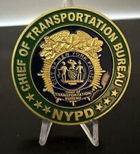 POPE FRANCIS 2015 PAPAL VISIT NEW YORK CITY NYPD CHIEF OF TRANSPORTATION COIN picture