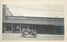 Postcard RPPC C-1910 Idaho Silver City automobile & Dog ID24-1330 picture