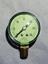 Vintage Air Pressure Gauge From Marsh Co picture