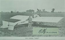 Clyde Cessna Aircraft Founder, Builder, Early Bird Pilot, ''Rare'' Autograph picture