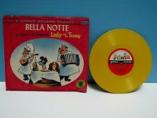VTG. DISNEY'S BELLA NOTTE LADY &THE TRAMP ~ THE SIAMESE CAT SONG ~ GOLDEN RECORD picture