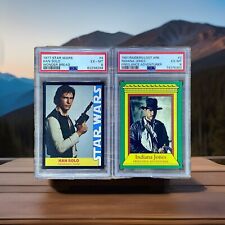 1977 Han Solo PSA6 And 1981 Indiana Jones Psa picture