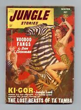 Jungle Stories Pulp 2nd Series Dec 1948 Vol. 4 #5 VG picture