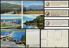 LOT of 4 NORTHERN PACIFIC RAILWAY Postcards Minnesota Seattle Montana Railroad picture