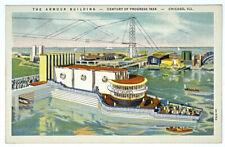 1934 The Armour Building Century of Progress Chicago Illinois IL Postcard picture