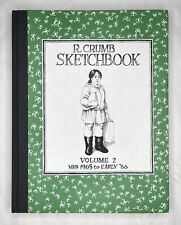Signed R. Crumb Sketchbook Vol. Two  (1992) Hardcover Limited Edition 1965-66 picture