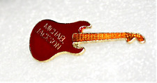 Vtg Michael Jackson Red Guitar Pop Music Group Band Pin Button 1980s New NOS  picture