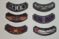 Harley Davidson Owners Group HOG Rocker Patches 2000 2001 2002 2003 2004 2005 picture