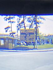 Ashiya Air Base Entrance Vietnam War Era 35mm Slide picture