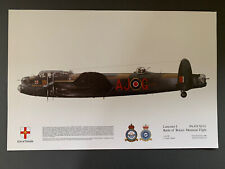 Lancaster 1 Battle of Britain Memorial Flight Print. Dugald Cameron. 1980. picture