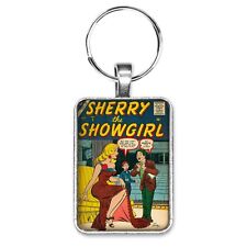 Sherry The Showgirl #5 Cover Key Ring or Necklace Dating Humor Old Comic Book picture