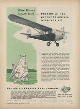 1946 OSTUCO Aircraft Tubing Ad Aeronca Champion & Pegasus History Private Plane picture