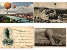 BALLOONS GERMANY AIRCRAFT, AVIATION 20 Vintage Postcards Pre-1940 (L6018) picture