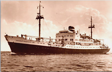 ms. Oranje Nassau KNSM Ship Vintage RPPC C188 picture