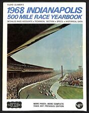 1968 Indy 500 Floyd Clymer's Indianapolis Yearbook IMS 191pp  picture