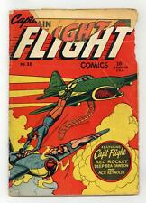 Captain Flight Comics #10 FR 1.0 1945 picture