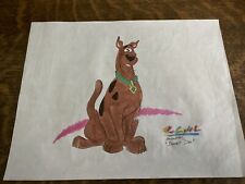 Original Ron Campbell Scooby Doo Colored Sketch 2001 picture