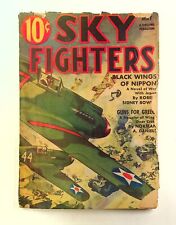 Sky Fighters Pulp May 1942 Vol. 27 #1 PR Low Grade picture